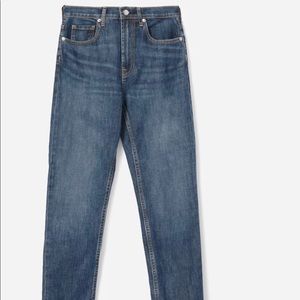 The Japanese Denim Cheeky Straight Jeans by Everlane Size 29 Regular